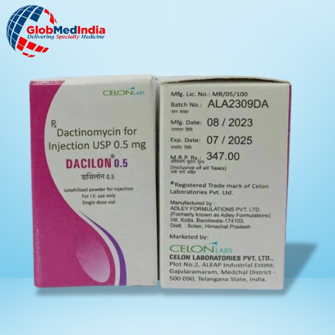 Dacilon Dactinomycin Injection