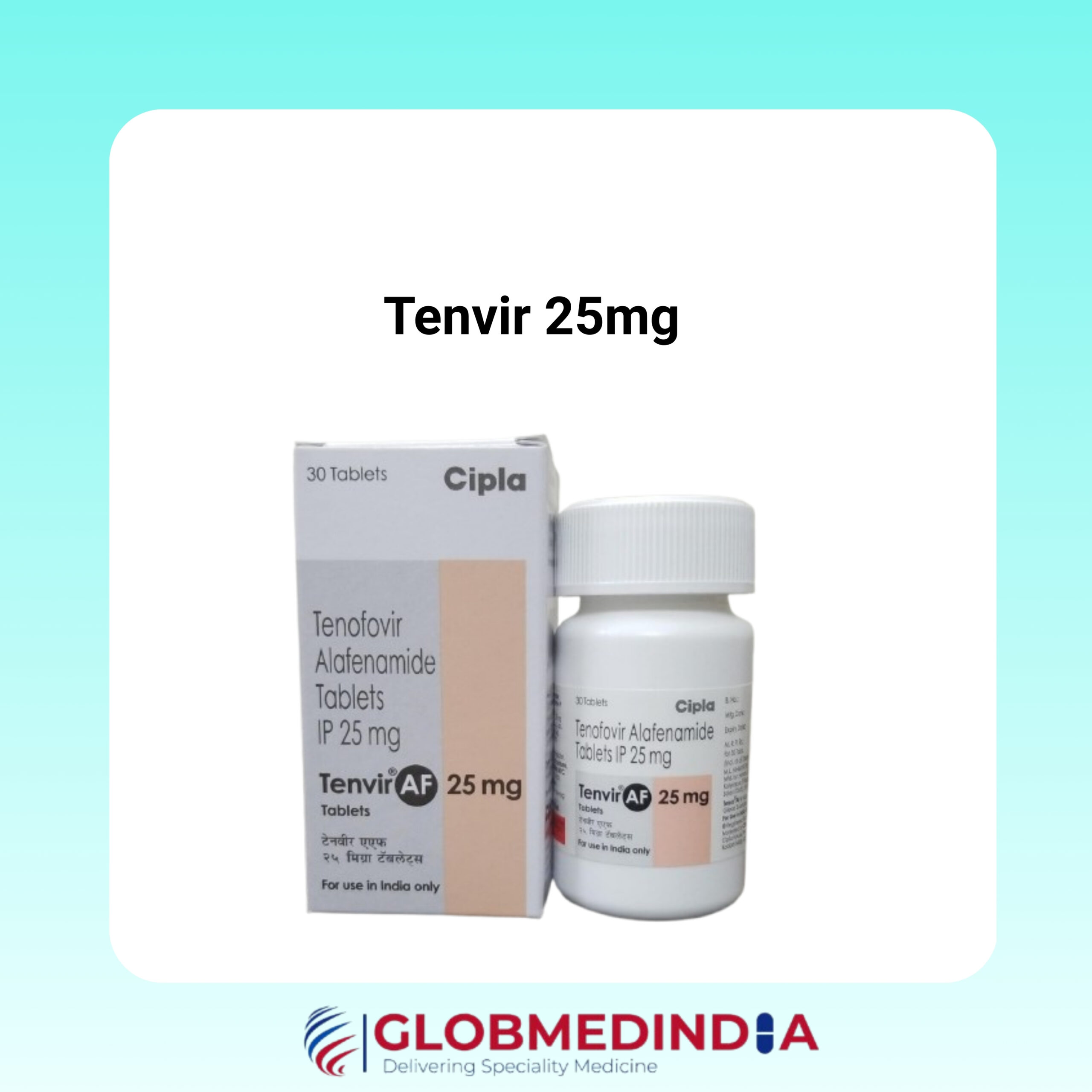 Tenvir Af 25 Mg Tablets